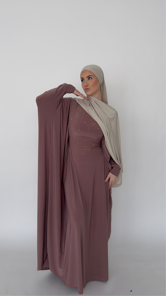 The Noor Pearl Abaya ~ Dates & Dusk