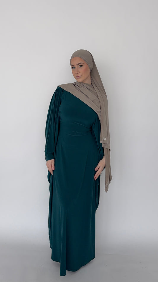 The Noor Abaya ~ Emerald Layl